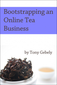 bootstrapping an online tea business