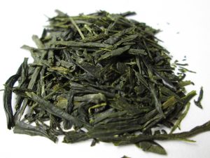 Gyokuro leaves for ice brewing