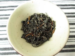 Kurihara Oku Yame black tea leaves