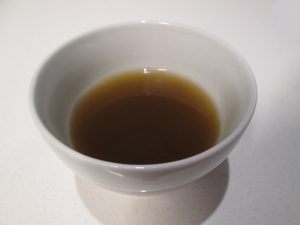 Sugimoto America houjicha powder brewed