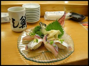 Pairing green tea with food