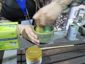 Ito En matcha preparation at WTE15