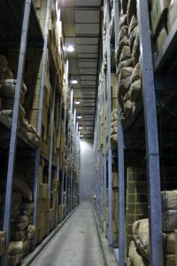 refrigerated warehouse for tea