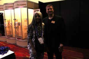 Aaron Kiel And Jo Johnson at WTE2017