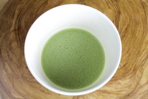 Kanes Organic Matcha Kaze brewed