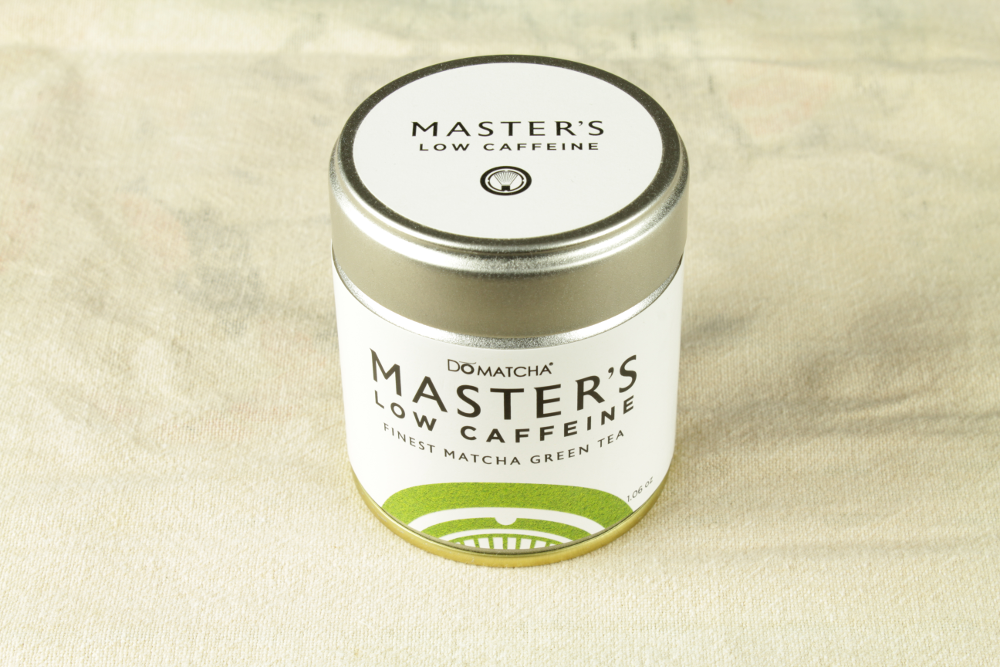 DoMatcha Master's Low Caffeine Matcha tin