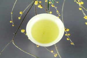 Maruyamaen Sencha with Gyokuro brewed