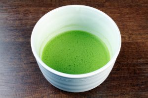 Naoki Matcha Yame Silver Blend brewed