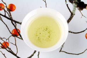 Senbird Tea Kotobuki gyokuro brewed