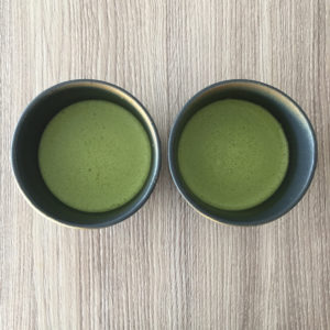 preparing matcha with different temperatures