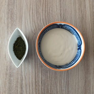 ingredients for gyokuro sauce