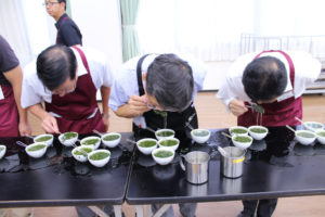 professional japanese tea evaluation