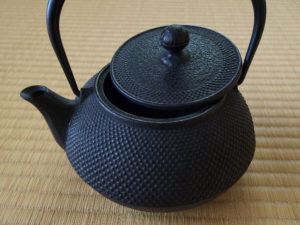 Japanese cast iron teapot