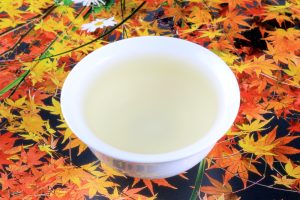 tezumi handpicked honyama sencha brewed