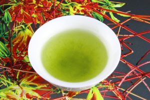 Dobashien Asatsuyu sencha brewed